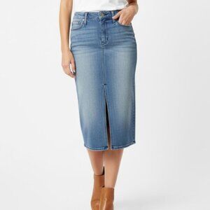 McGuire Denim Medium Light Blue Wash Women's Pencil Skirt Size 27